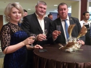 С Президентом гильдии пивоваров Южного Урала И.Ройтенбергом.