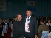 С автором программы "Однако", вице-Президентом компании "Роснефть" М.В.Леонтьевым